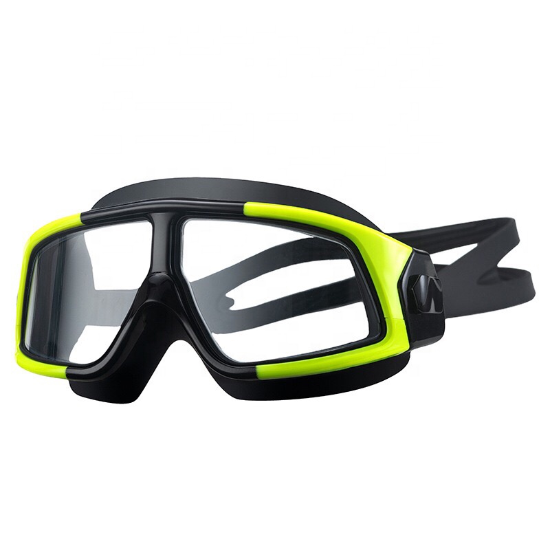 Diving and Snorkeling Anti Fog Mask - Yellow